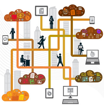 Web Application Development Gear Wheel